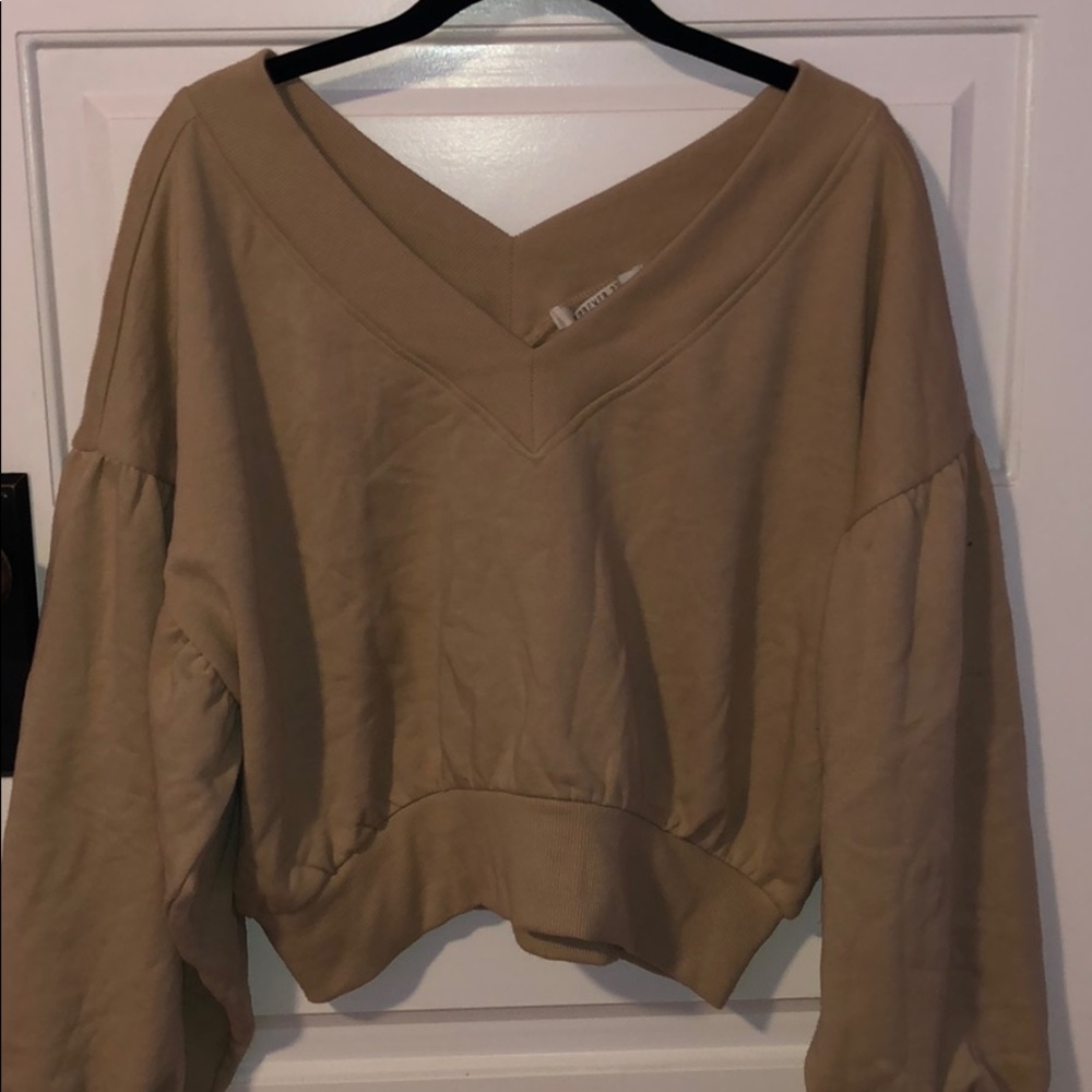 Cropped sweater
